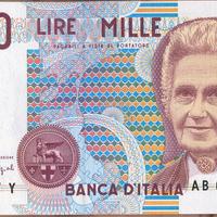 1.000 LIRE montessori AB012457Y FDS A ciampi-spezi