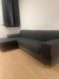 Divano con penisola a destra