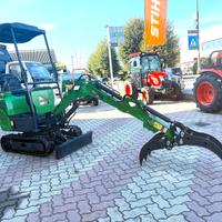 MINIESCAVATORE GIOR 12 Evo.5 KUBOTA - CON PINZA TR