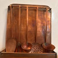 Portamestoli in rame