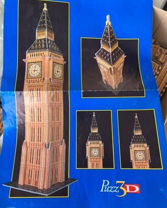 Puzzle 3d big ben
