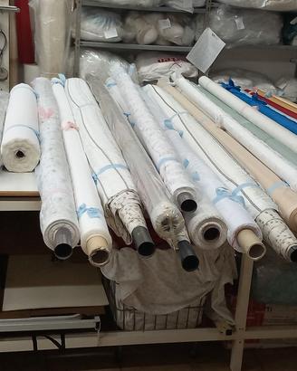 tessuti in rotoli industriali a prezzo stock