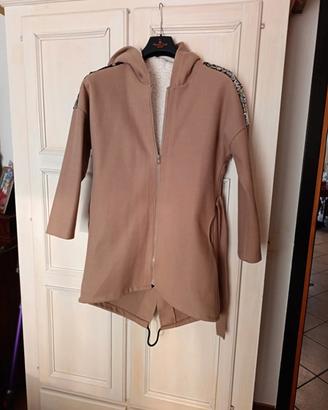 giaccone donna con pelo interno tg m 