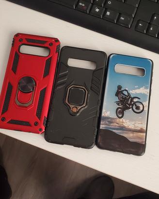 Custodia  Samsung S10 cover 3 pezzi