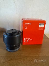 Obiettivo Sony Fe 50mm F 1.8