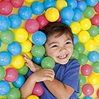 sacca palline colorate plastica 