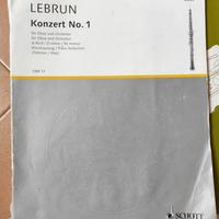 Spartito Konzert no.1 Lebrun