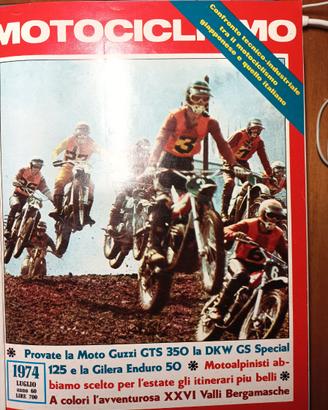 Rivista MOTOCICLISMO numero 7 del 1974