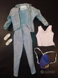 Barbie fashion completo jeans anni '80