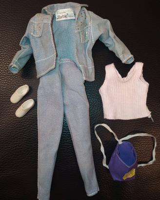 Barbie fashion completo jeans anni '80