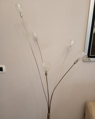  lampada 5 luci  da terra 