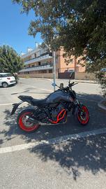 Moto yamaha MT 07