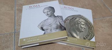 Coppia libri Le grandi civiltà: Roma