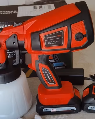 Pistola a spruzzo vernice 21V doppia batteria New