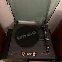 Giradischi lenco casse integrate