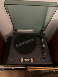 Giradischi lenco casse integrate