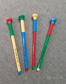Set di 4 penne Bensia vintage anni '80