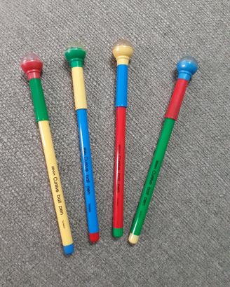 Set di 4 penne Bensia vintage anni '80
