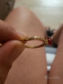anello bella e la bestia originale 