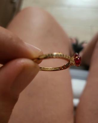 anello bella e la bestia originale 