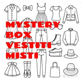 scatola misteriosa abbigliamento misto