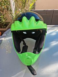 Casco cross da bici