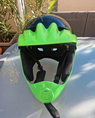 Casco cross da bici