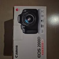 Canon 2000D + Obiettivo 18-55- praticamente Nuova
