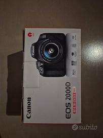 Canon 2000D + Obiettivo 18-55- praticamente Nuova