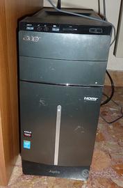 Acer Aspire TC-605 PC desktop usato + tastiera