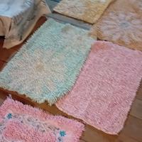 TAPPETI DA BAGNO PURO COTONE 