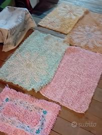 TAPPETI DA BAGNO PURO COTONE 