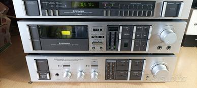 Pioneer Hifi Stereo 3 componenti