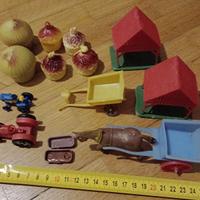 attrezzi e accessori per fattoria animali anni '70