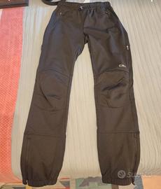 pantaloni CMP donna trekking in tessuto softshell 