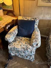 Poltrone anni 30 rifoderate