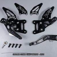 Pedane arretrate SUZUKI GSXR 1000 / R 2017 - 2021