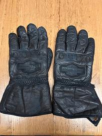 Guanti moto Harley-Davidson in pelle nera