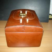 Bauletto portagioie in vera pelle