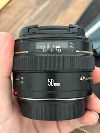Canon 50mm F 1.4 come nuovo