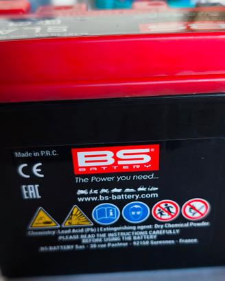 Batteria Moto BTZ7S SLA Sigillata 12 V 6 Ah 130 A