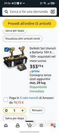 DeWalt Set Utensili a Batteria 18V XR: Trapano 