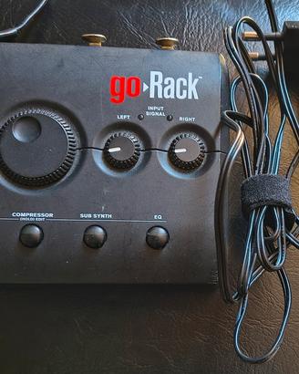 dbx goRack processore audio stereo con alimentator
