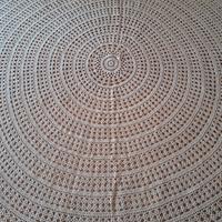 Copritavolo uncinetto cotone 100% 🧶 a mano