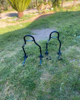 Cavalletto moto ruota Benelli Leoncino