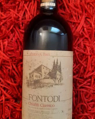 Bottiglia Fontodi Chianti Classico Riserva 1985