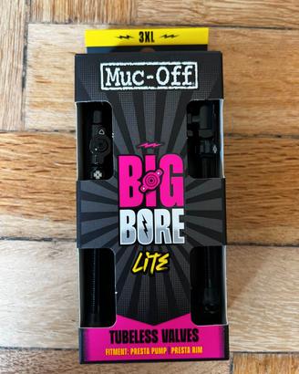 Valvole tubeless Muc-Off Big Bore Lite XL e 3XL gr