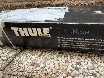 Portabici Thule + barre tetto Tiguan