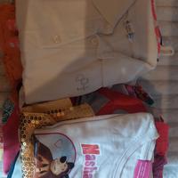 lotto 30 pezzi abbigliamento bambina estivo