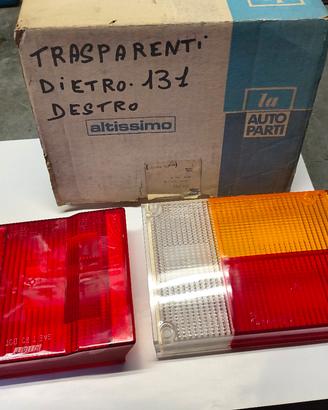 Trasparente per Fiat 131 post.dx.